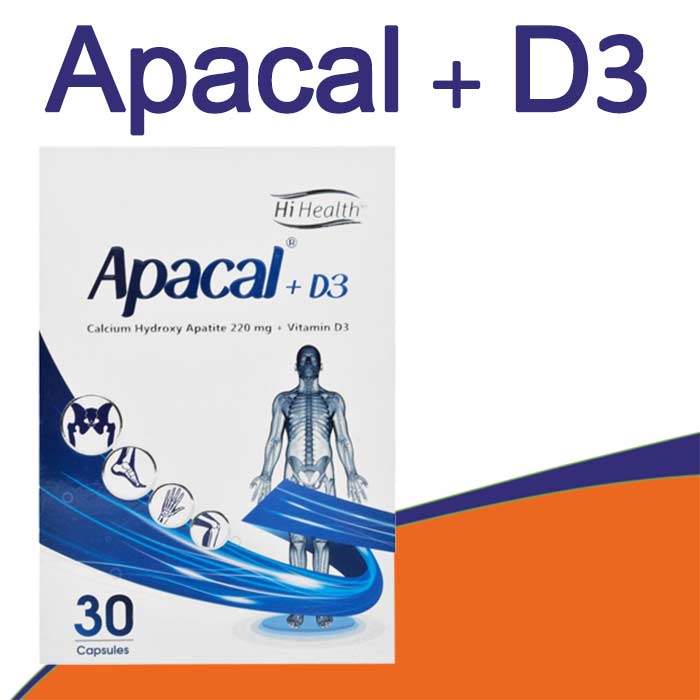 کپسول آپاکل پلاس د3 های هلث