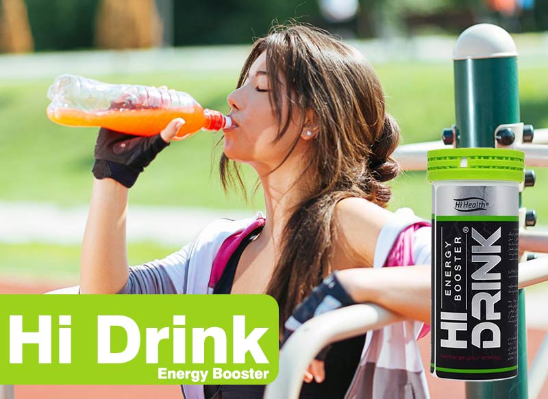 قرص جوشان انرژی زا های درینک های هلث