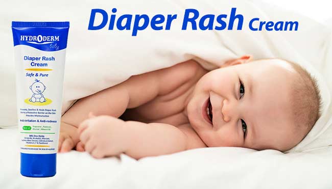 کرم سوختگی پای نوزاد هیدرودرم 