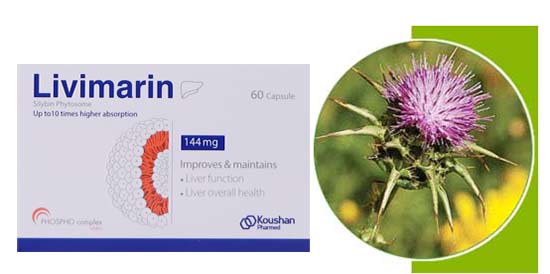 لیوی مارین حاوی عصاره خار مریم