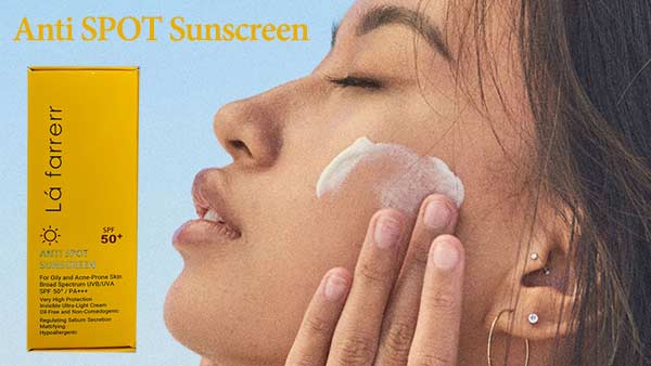کرم ضد آفتاب لافارر بی رنگ پوست چرب