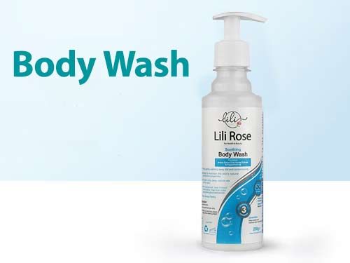 خرید شامپو بدن برای پوست خشک لی لی رز