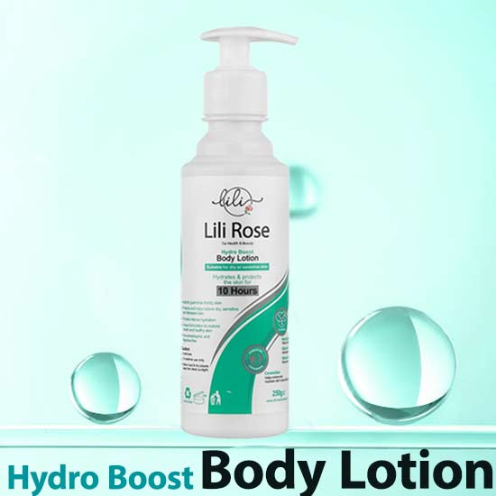 لوسیون مرطوب کننده بدن لی لی رز مدل هیدروبوست