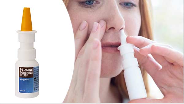 اسپری اکتوئین بتادین ضد آلرژی موندی فارما