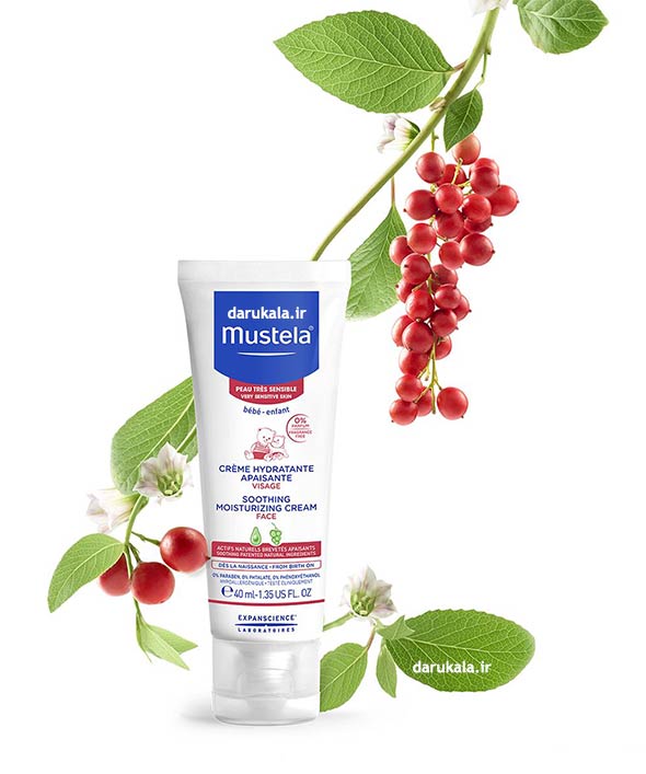 کرم رطوبت رسان پوست حساس موستلا برای کودکان