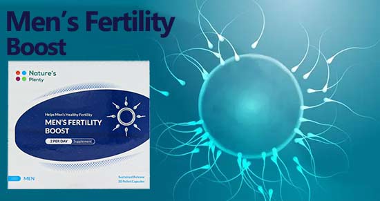 درمان ناباروری مردان با منز فرتیلیتی بوست نیچرز پلنتی