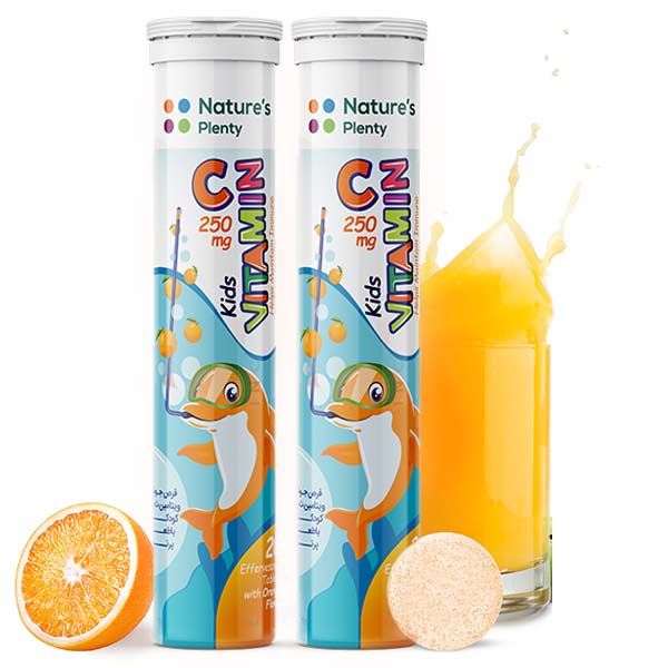 خرید قرص جوشان ویتامین ث 250 کودکان نیچرز پلنتی