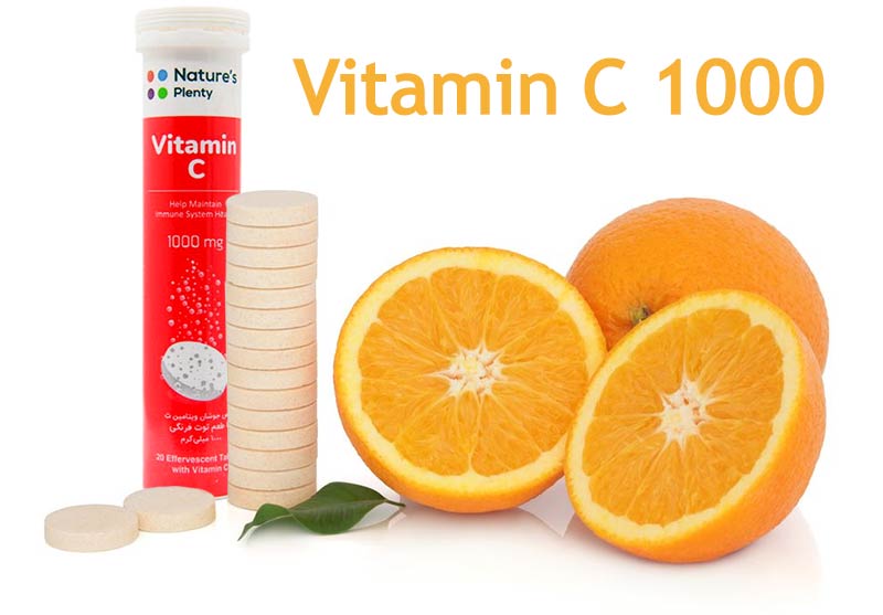 قرص جوشان ویتامین سی ۱۰۰۰ نیچرز پلنتی