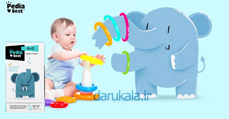 قطره ویتامین آ + د پدیابست در داروکالا