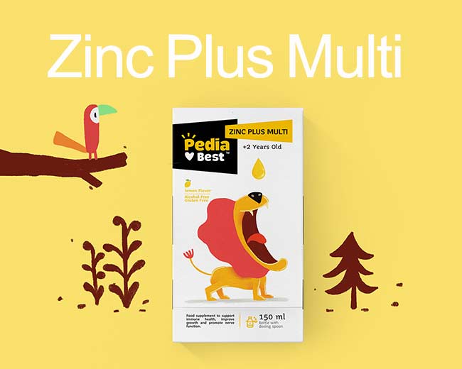 شربت زینک پلاس پدیابست