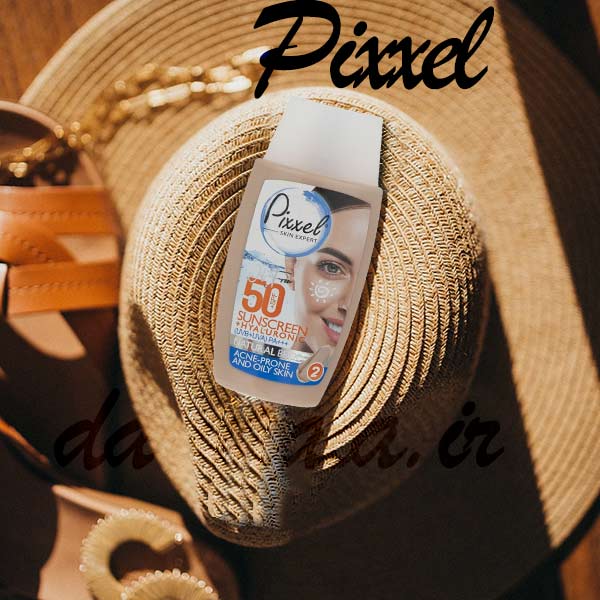 فلوئید ضد آفتاب پیکسل پوست چرب و مختلط