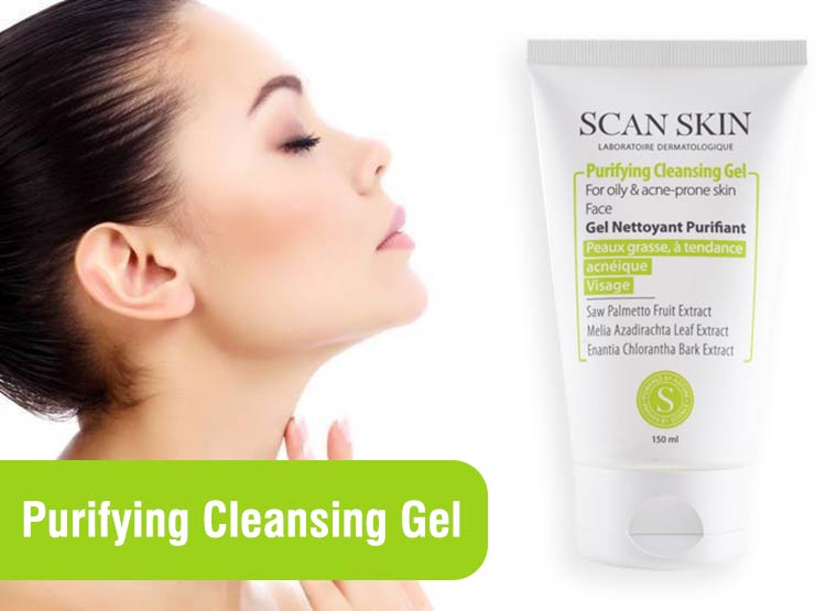ژل شستشوی صورت اسکن اسکین پوست چرب