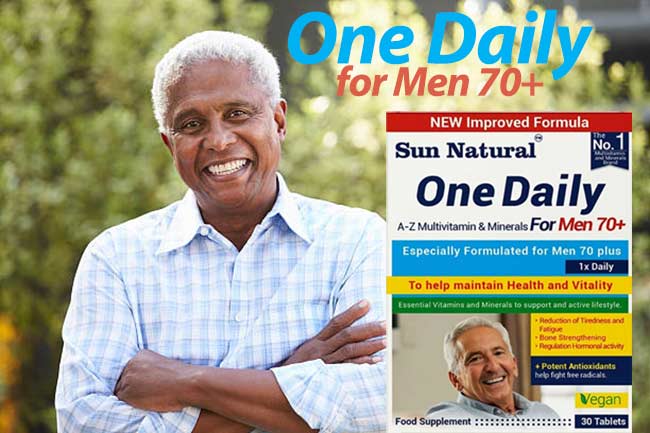 مولتی ویتامین بالای 70 سال آقایان