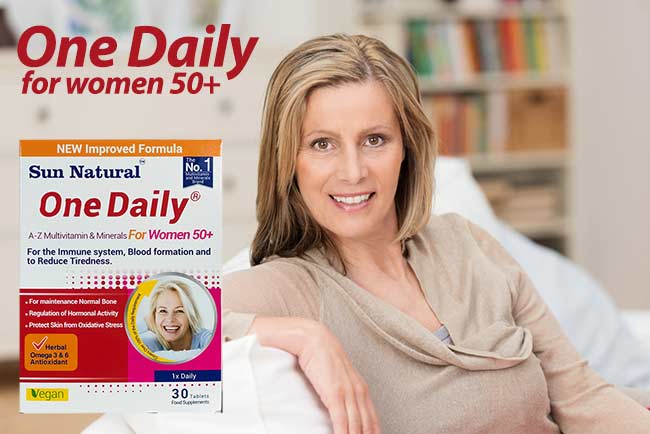 مولتی ویتامین مینرال بانوان +50 سال سان نچرال