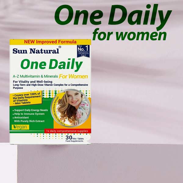 سان نچرال وان دیلی آ-ز مولتی ویتامین و مینرال برای زنان