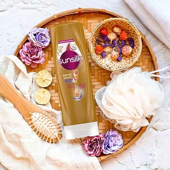 نرم کننده کراتینه موی ضعیف سان سیلک 350 میلی لیتری