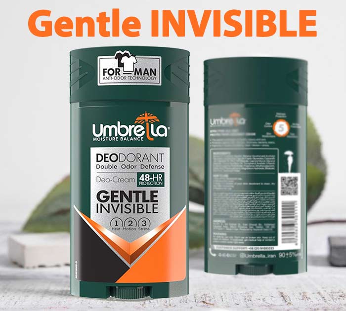 دئودورانت مردانه جنتل اینویزیبل آمبرلا