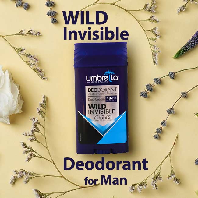 ضد تعریق مردانه آمبرلا مدل wild invisible