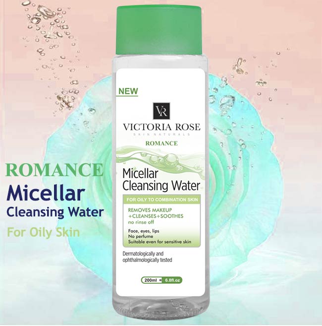 پاک کننده آرایش میسلار واتر رومنس ویکتوریا رز