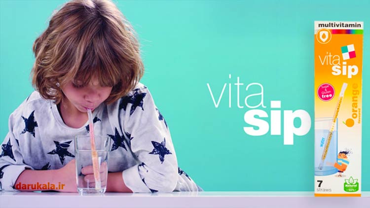 نی آب ویتامینه ویتاسیپ با طعم پرتقال