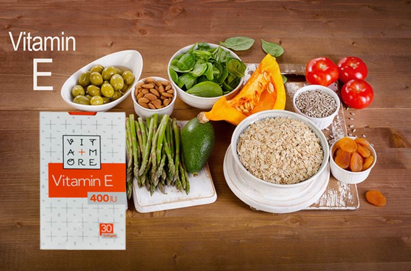 سافت ژل ویتامین ای ۴۰۰ ویتامور