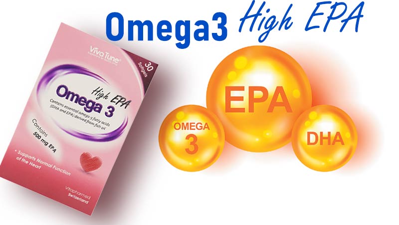کپسول امگا 3 ای پی ای بالا ویواتون