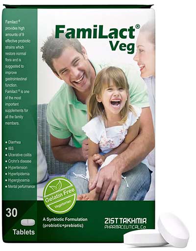 قرص فمی لاکت وگ زیست تخمیر برای گیاهخواران