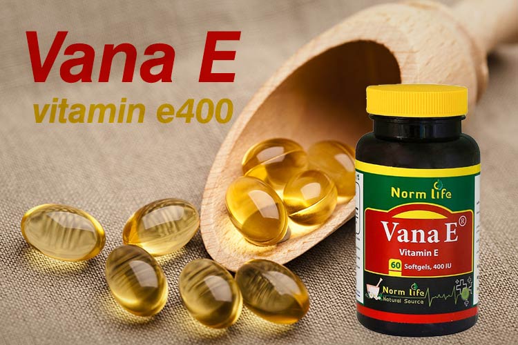 کپسول ژلاتینی ویتامین ای ۴۰۰ نورم لایف