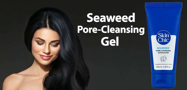 ژل لایه بردار و پاک کننده عصاره جلبک دریایی اسکین شیک