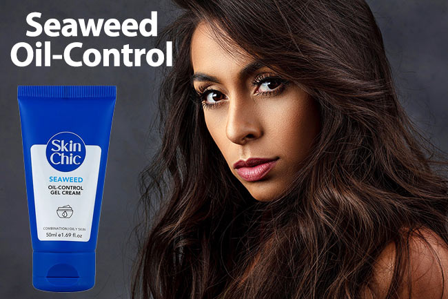 ژل کرم کنترل کننده چربی جلبک دریایی اسکین شیک