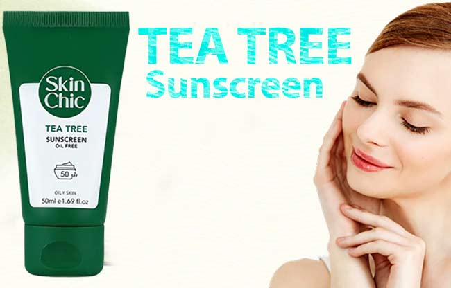 کرم ضد آفتاب پوست چرب اسکین شیک حاوی عصاره درخت چای