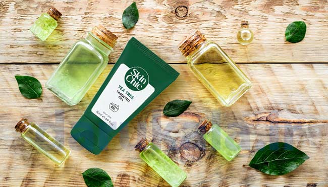 ژل کنترل چربی درخت چای اسکین شیک