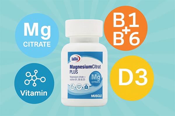 قرص منیزیم سیترات پلاس یوروویتال