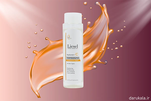 خرید تونر ویتامین سی و هیالورونیک اسید لایسل