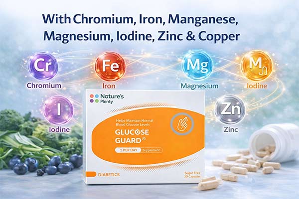 مولتی ویتامین گلوکز گارد برای افراد دیابتی