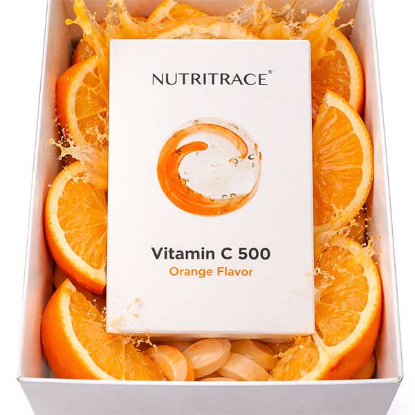 ویتامین ث جویدنی پرتقالی