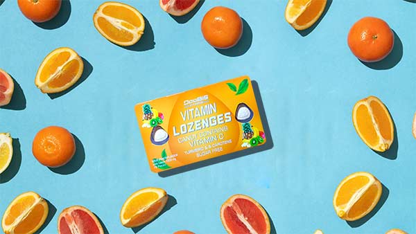 آبنبات مکیدنی ویتامین سی زردچوبه بتاکاروتن دوبیس