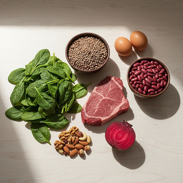 مقدار مصرف قرص آهن در پریودی