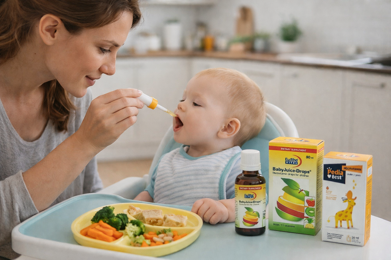 مکمل های افزایش وزن کودک