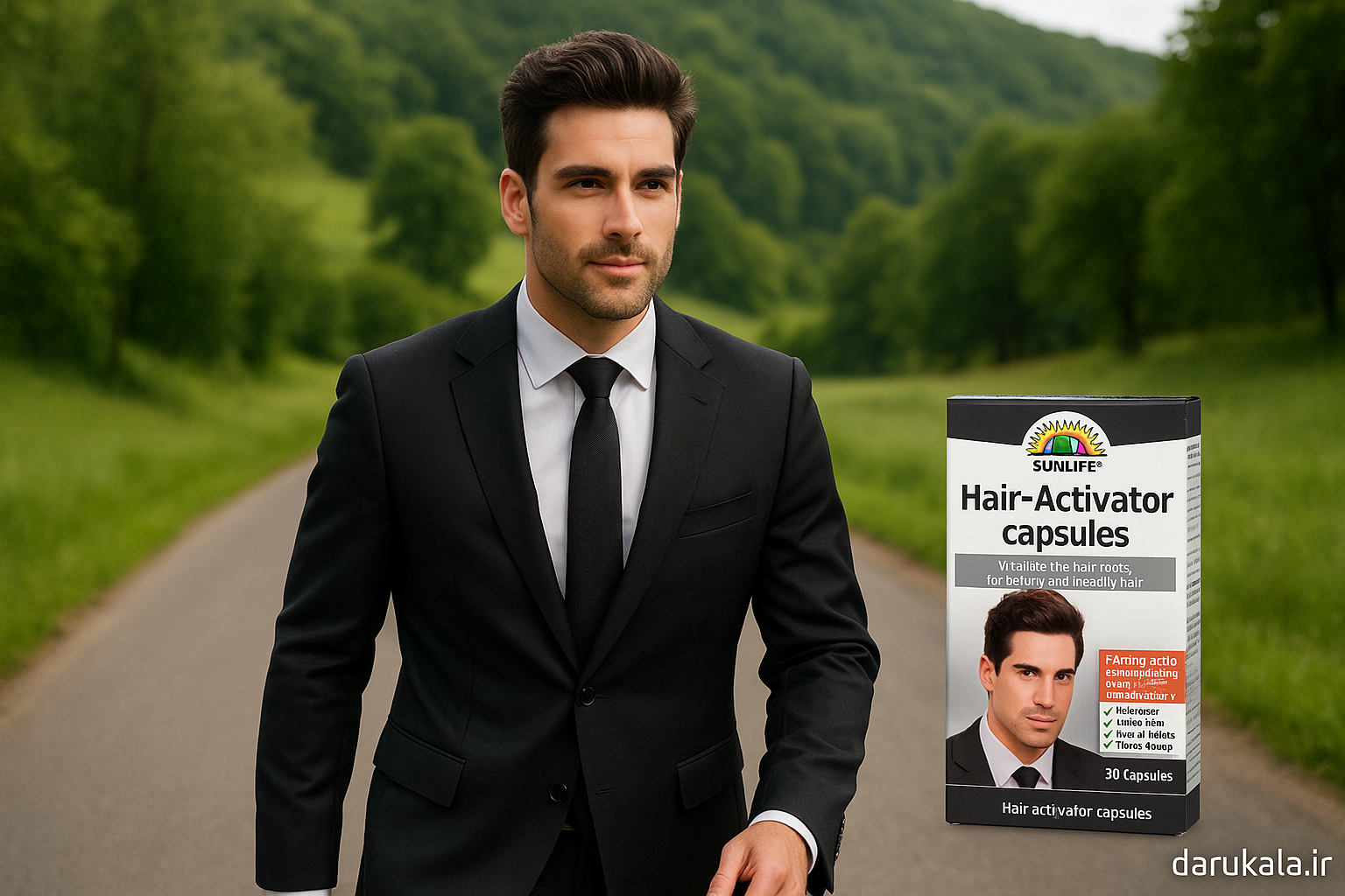 کپسول هیر اکتیواتور سان لایف | تقویت مو و ناخن