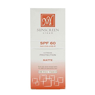 ضد آفتاب کرم پودری مای SPF60  فاقد چربی