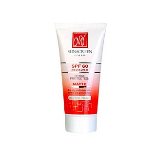 ضد آفتاب کرم پودری مای SPF60  فاقد چربی