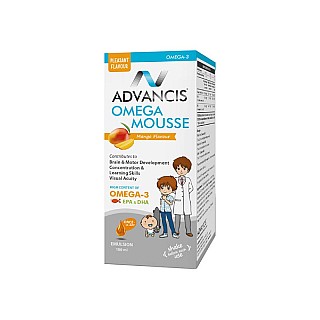 شربت امگا موس ادونسیس 100 میلی لیتر | بهبود رشد و عملکرد مغز کودکان