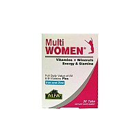 قرص مولتی وومن آلفا ویتامینز | 30 عدد | مولتی ویتامین مخصوص بانوان