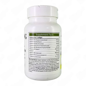 سافت ژل ب کمپلکس آنتی ایجینگ 30 عددی | تامین ویتامین های گروه B