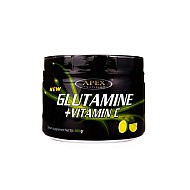 پودر گلوتامین و ویتامین سی اپکس 400 گرمی | افزایش قدرت و ریکاوری عضلات
