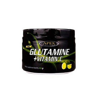 پودر گلوتامین و ویتامین سی اپکس 400 گرمی | افزایش قدرت و ریکاوری عضلات