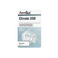 قرص کروم آپوویتال 30 عددی | کمک به حفظ سطح طبیعی قند خون