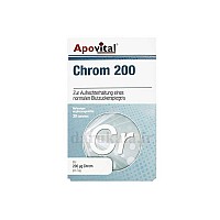 قرص کروم آپوویتال 30 عددی | کمک به حفظ سطح طبیعی قند خون