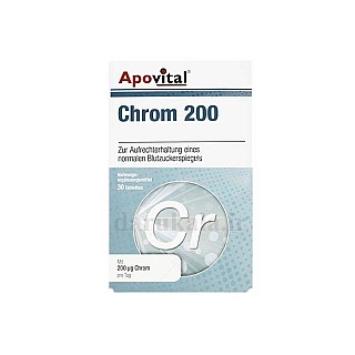 قرص کروم آپوویتال 30 عددی